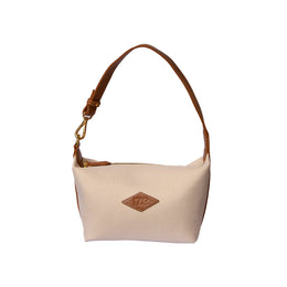 BOLSA BAGUETE CONCHA - marrom